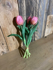 Tulp boeket roze